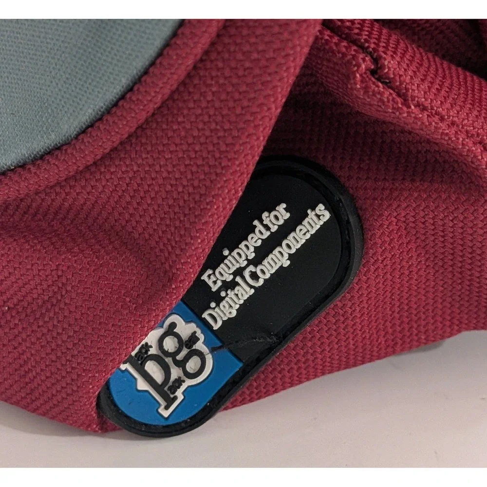 Backpack Gear Inc Digital Component Backpack Unisex 18in Burgundy New 001-BPG322